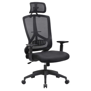 Ergonomischer Bürostuhl Schwarz