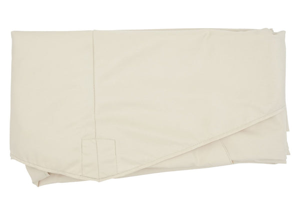 Ersatzbezug Deluxe Ampelschirm Sonnenschirmbezug rund Ø3m creme ohne Flap