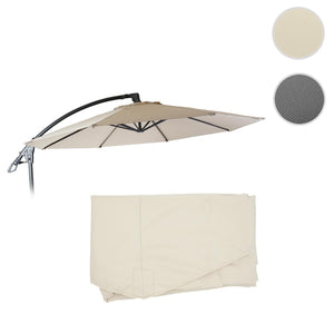 Ersatzbezug Deluxe Ampelschirm Sonnenschirmbezug rund Ø3m creme ohne Flap