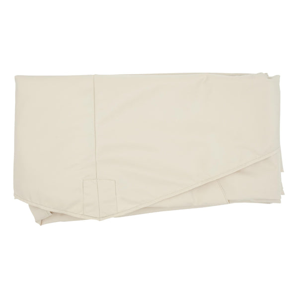 Ersatzbezug Deluxe Ampelschirm Sonnenschirmbezug rund Ø3m creme ohne Flap
