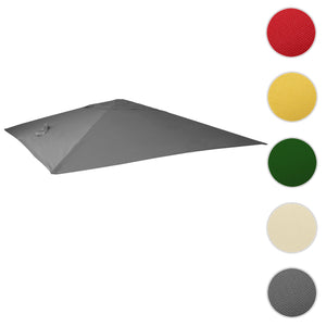 Ersatzbezug Luxus-Ampelschirm Sonnenschirmbezug 3x3m anthrazit