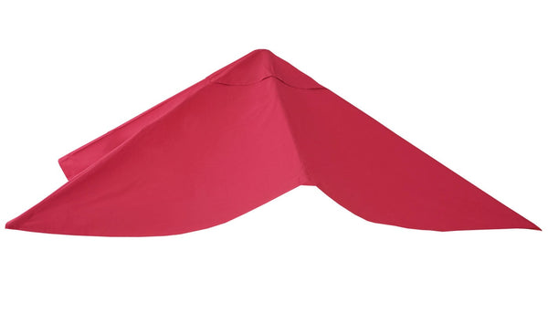 Ersatzbezug Luxus-Ampelschirm Sonnenschirmbezug 3x3m bordeaux