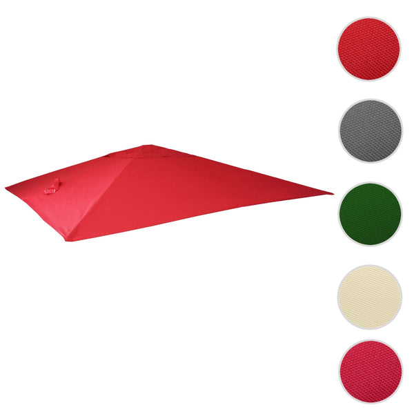 Ersatzbezug Luxus-Ampelschirm Sonnenschirmbezug 3x3m bordeaux