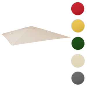 Ersatzbezug Luxus-Ampelschirm Sonnenschirmbezug 3x3m creme