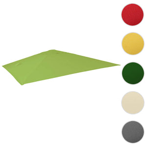 Ersatzbezug Luxus-Ampelschirm Sonnenschirmbezug 3x3m hellgrün