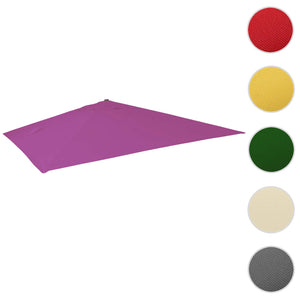 Ersatzbezug Luxus-Ampelschirm Sonnenschirmbezug 3x3m lila-violett