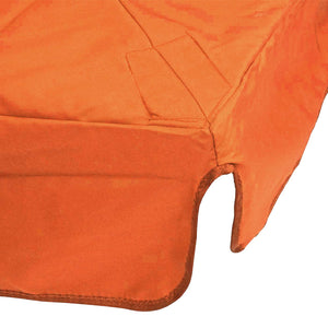 Ersatzbezug Luxus-Ampelschirm mit Flap Schirmbezug 3,5x3,5m terracotta