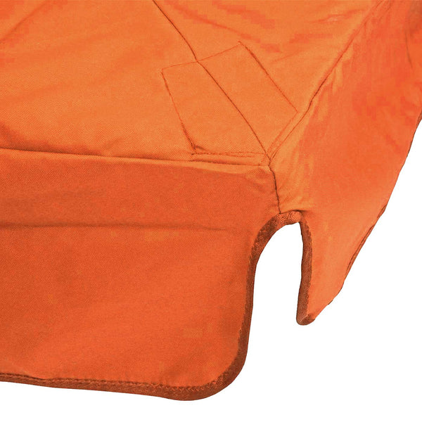 Ersatzbezug Luxus-Ampelschirm mit Flap Sonnenschirmbezug 3x4m terracotta