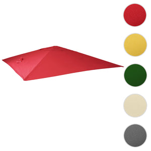 Ersatzbezug Luxus-Ampelschirm Sonnenschirmbezug 3x4m rot