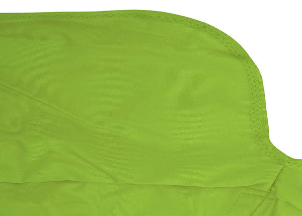 Ersatzbezug Sonnenschirm Meran Pro Marktschirm mit Volant Ø5m hellgrün