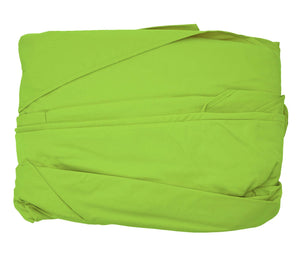 Ersatzbezug Sonnenschirm Meran Pro Marktschirm mit Volant Ø5m hellgrün