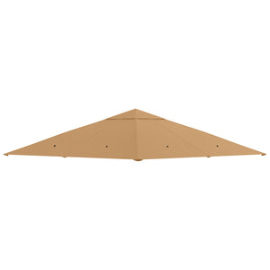 Ersatzdach für Gartenpavillon 3x3m Polyester beige
