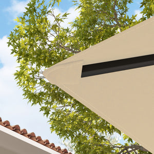 Ersatzdach Pavillon wasserabweisend aus Oxfordstoff 3x3m beige