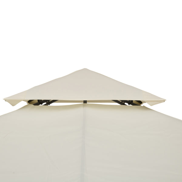 Ersatzdach für Pavillon 3x3m Cremeweiss