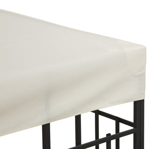 Ersatzdach für Pavillon 3x3m Cremeweiss