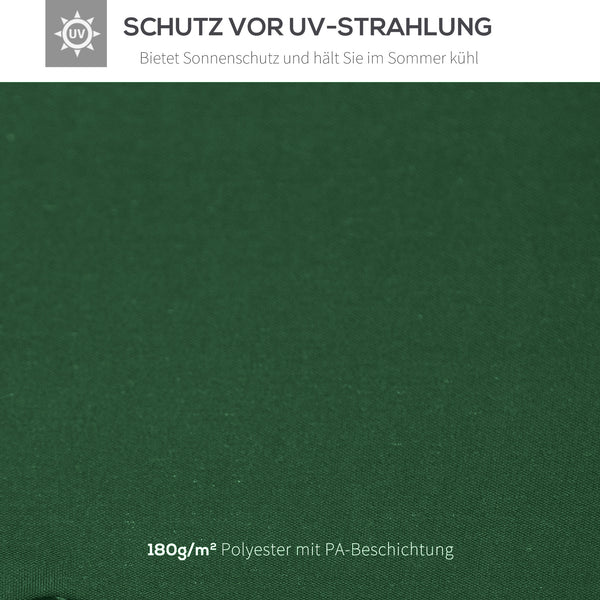 Ersatzdach Pavillon 3x3m wasserabweisend Kohlegrau