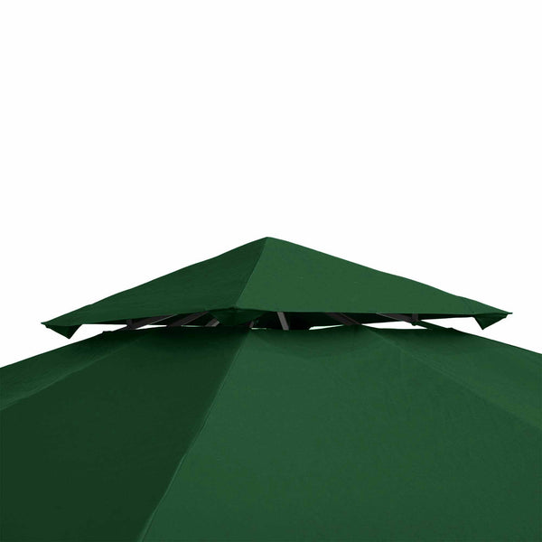 Ersatzdach Pavillon 3x3m wasserabweisend Kohlegrau