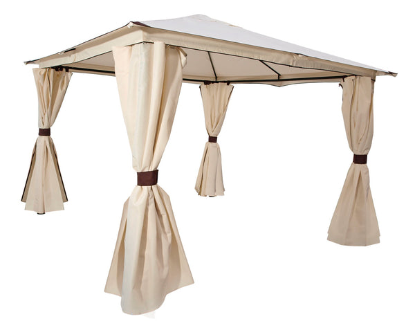Ersatzdach für Pavillon 3x3 Meter VENEZIA, Polyester PVC-beschichtet écru