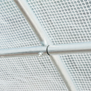 Ersatzfolie für Gewächshaus 600x300x200cm Weiss