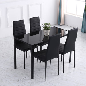 Esstisch Küchentisch modern gross 120x60cm schwarz