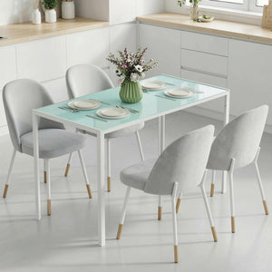 Esstisch Küchentisch modern gross 120x60cm weiss