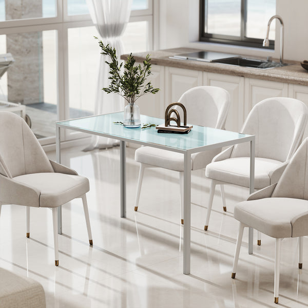 Esstisch Küchentisch modern gross 120x60cm weiss