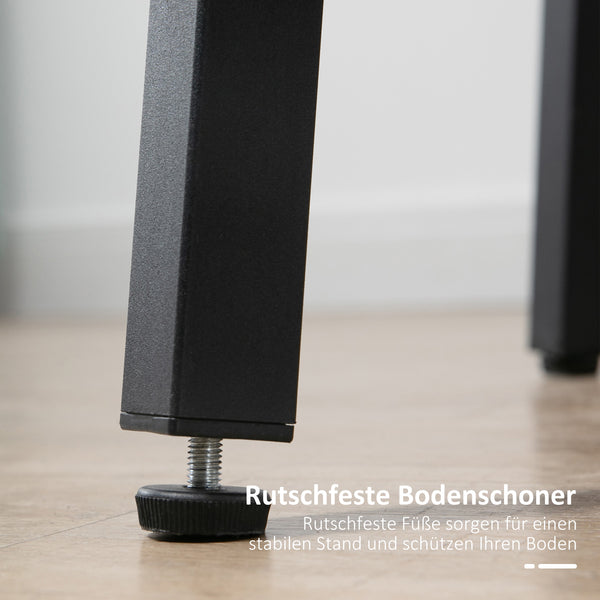 Esstisch für 4 Personen 80x80cm stabil Braun