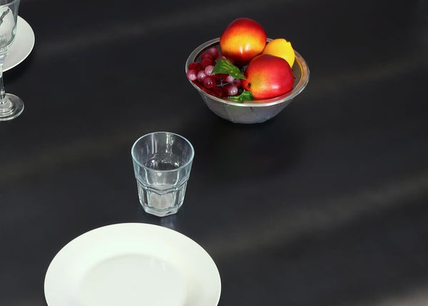 Esstisch Esszimmertisch Industrial Massivholz 240x100cm natur Metall-Optik