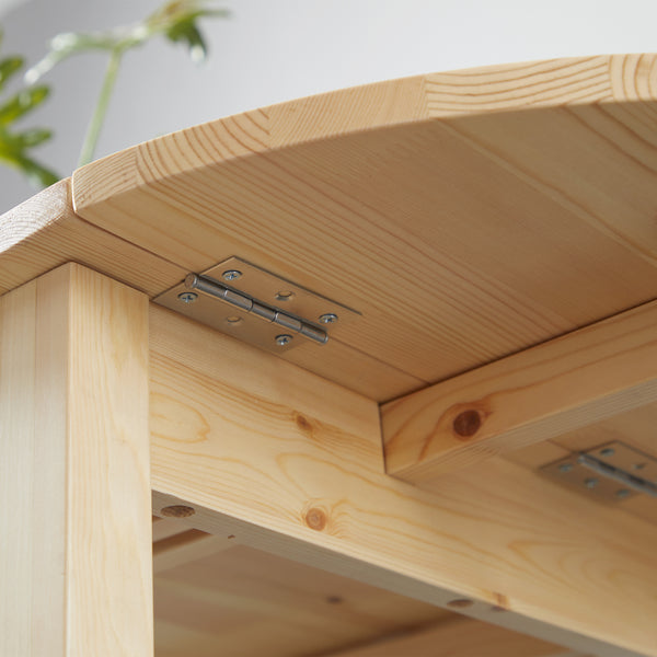 Esstisch Küchentisch klappbar für 6 Personen aus Holz natur