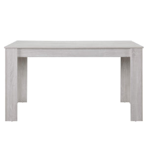 Esstisch Nora 140x90 cm Eiche Weiss