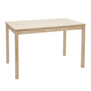 Esszimmer-Set Sitzgruppe Massivholz Landhaus 110cm Kiefer lasiert