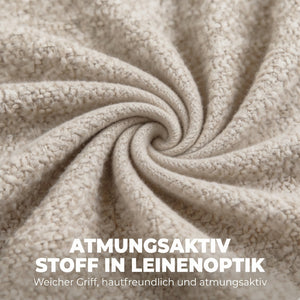 Esszimmerstühle gepolstert für Küche mit Stahlbeinen beige