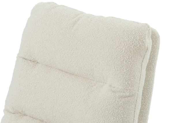 Esszimmerstuhl Küchenstuhl drehbar Auto-Position Bouclé cremeweiss