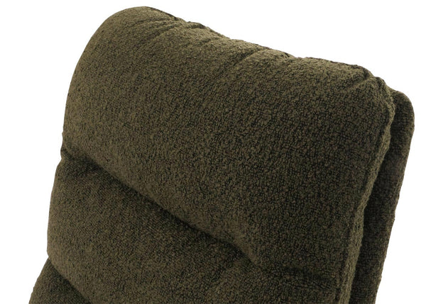Esszimmerstuhl Küchenstuhl drehbar Auto-Position Bouclé grün