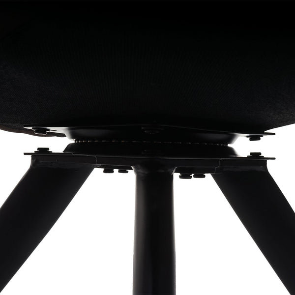 Esszimmerstuhl Küchenstuhl drehbar Auto-Position Stoff braun-dunkelbraun Armlehne