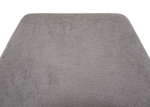 Esszimmerstuhl Küchenstuhl Polsterstuhl Armlehne drehbar Metall Stoff taupe