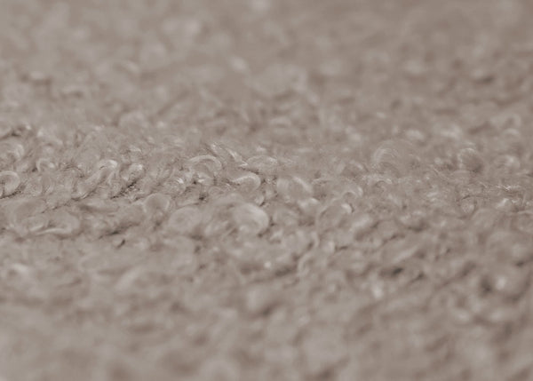 Esszimmerstuhl Küchenstuhl Polsterstuhl Holz Bouclé taupe