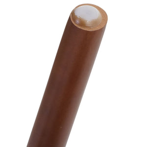 Esszimmerstuhl Küchenstuhl Bugholz Walnuss-Optik Kunstleder creme