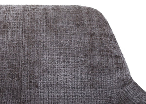 Esszimmerstuhl Küchenstuhl Polsterstuhl Holz Chenille braun