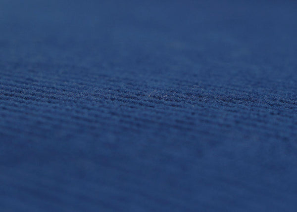 Esszimmerstuhl Küchenstuhl Polsterstuhl Holz Cord blau