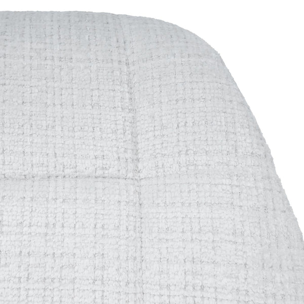 Esszimmerstuhl Küchenstuhl Drehstuhl Stahl Chenille creme
