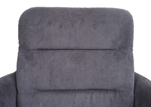 Esszimmerstuhl Küchenstuhl Lehnstuhl drehbar Auto-Position Cord grau