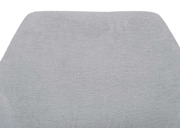 Esszimmerstuhl Küchenstuhl Polsterstuhl Armlehne drehbar Metall Stoff creme-weiss