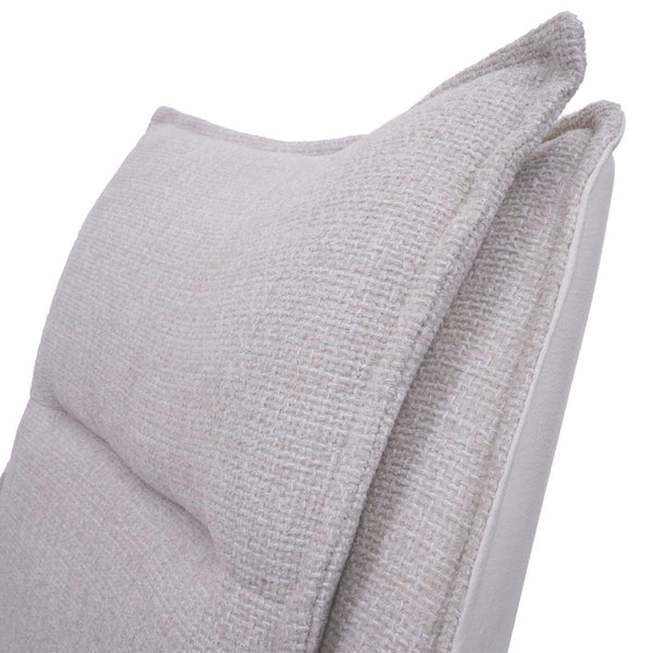 Esszimmerstuhl Küchenstuhl drehbar Auto-Return Stoff Öko-Tex creme-beige