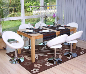 Esszimmerstuhl Stuhl für Esszimmer und Küche weiss