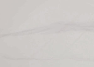 Esszimmertisch Esstisch Sinterstein Metall 120cm Marmor-Optik weiss