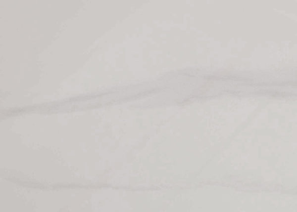 Esszimmertisch Esstisch Sinterstein Metall 120cm Marmor-Optik weiss