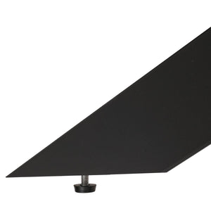 Esszimmertisch Esstisch MDF Metall 200x100cm graue Stein-Optik