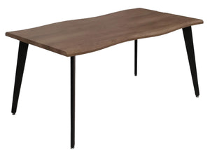 Esszimmertisch Ausziehtisch Esstisch Eisen MDF 160-220cm helle Eiche-Optik