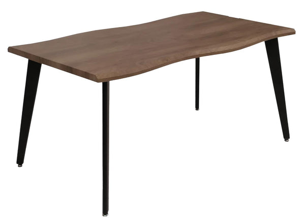 Esszimmertisch Ausziehtisch Esstisch Eisen MDF 160-220cm helle Eiche-Optik